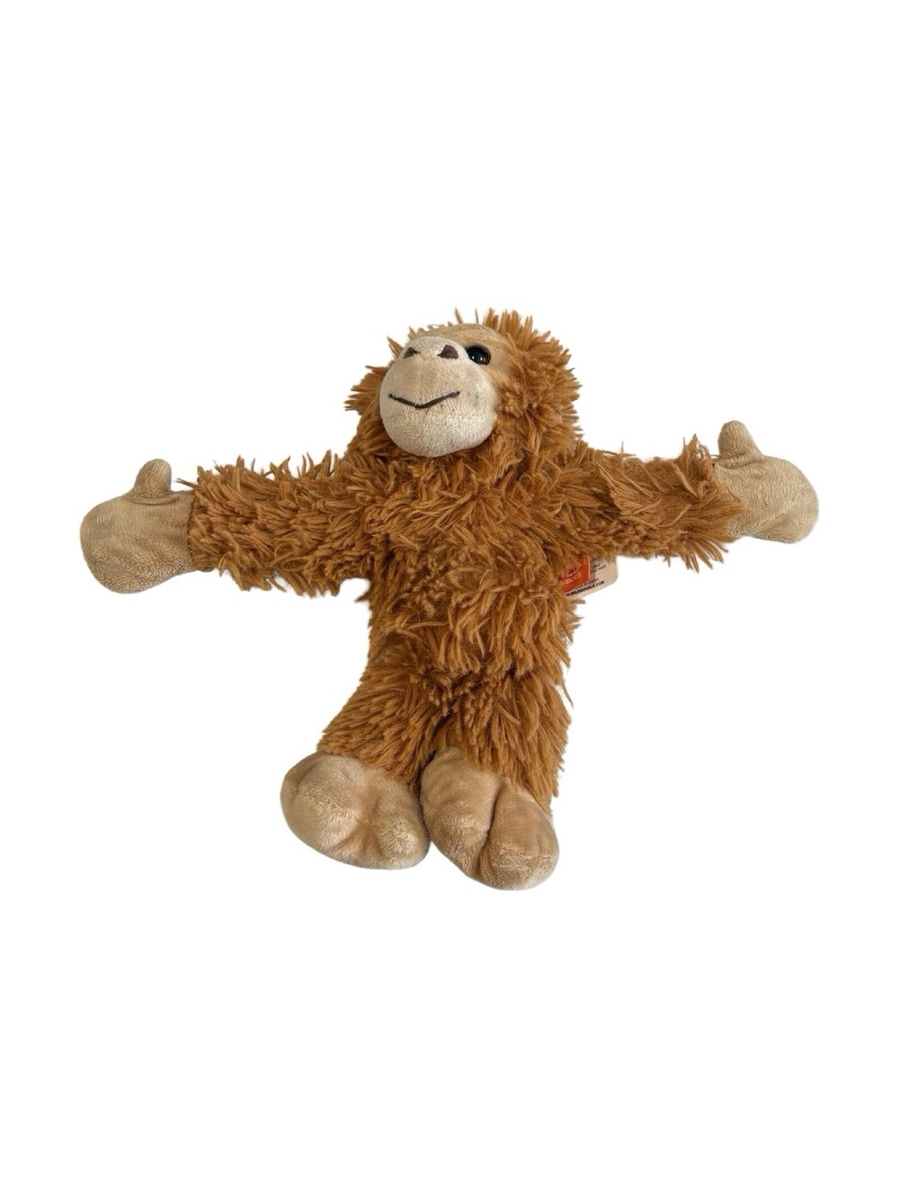 Wild Republic Huggers Wristband Plush Monkey Brown 7"
